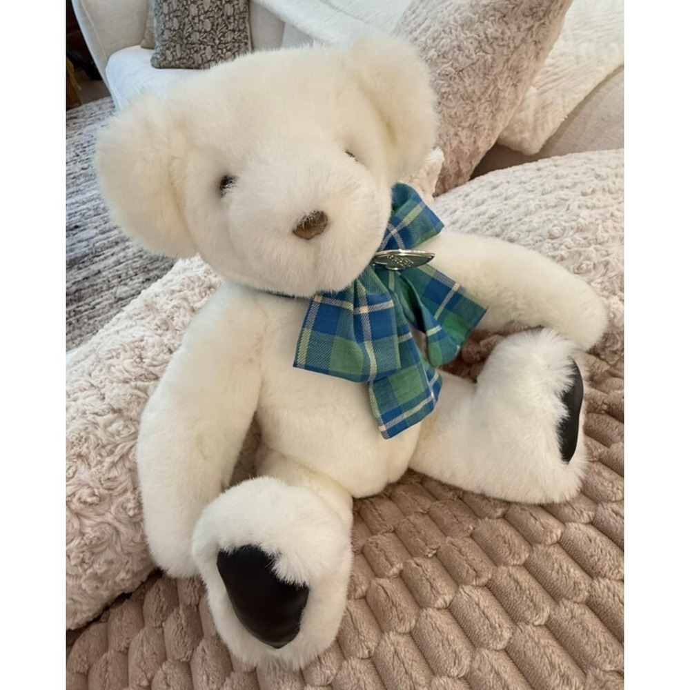 Vintage 1992 Victoria‎ Secret Gund Teddy Bear White Original VS Tag